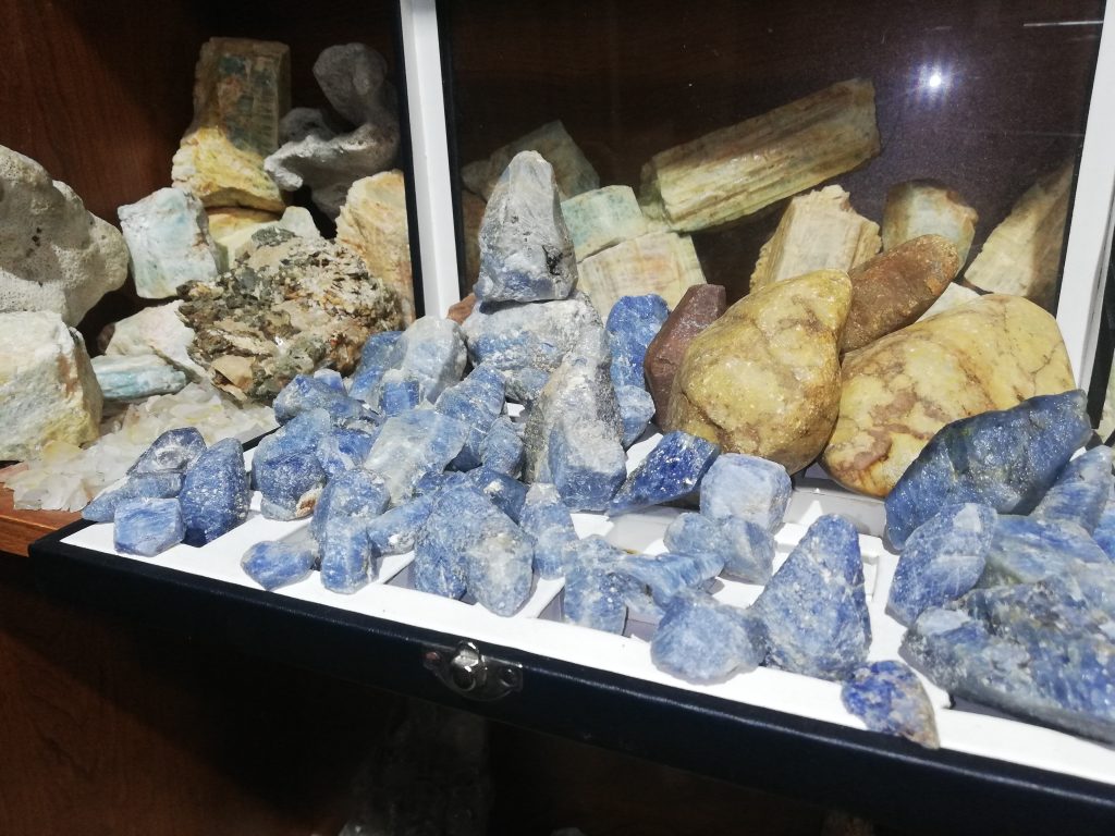 Gemstone Education Display